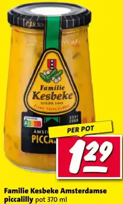 Nettorama Familie Kesbeke Amsterdamse piccalilly aanbieding