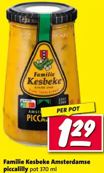 Nettorama Familie Kesbeke Amsterdamse piccalilly aanbieding