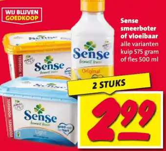 Nettorama Sense smeerboter of vloeibaar aanbieding