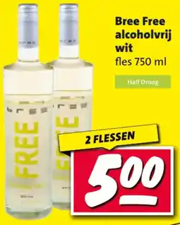 Nettorama Bree Free alcoholvrij wit aanbieding