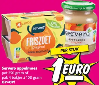 Nettorama Servero appelmoes aanbieding