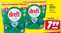 Nettorama Dreft vaatwas tabletten aanbieding
