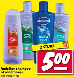 Nettorama Andrélon shampoo of conditioner aanbieding