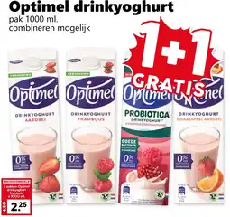 Coop Optimel drinkyoghurt aanbieding