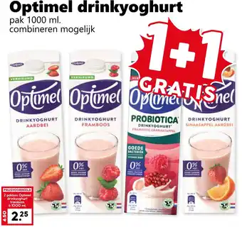 Optimel drinkyoghurt