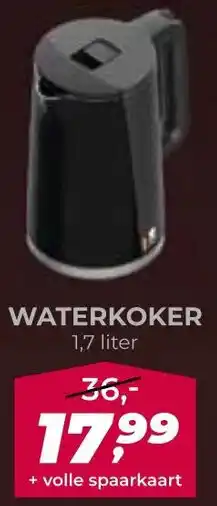 Coop Waterkoker aanbieding