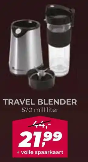 Coop Travel blender aanbieding
