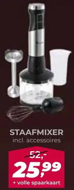 Coop Staafmixer aanbieding
