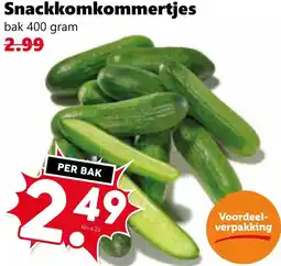Coop Snackkomkommertjes aanbieding