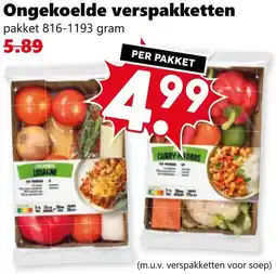 Coop Ongekoelde verspakketten aanbieding