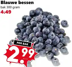 Coop Blauwe bessen aanbieding