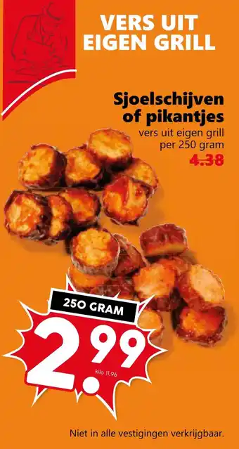 Coop Sjoelschijven of pikantjes aanbieding