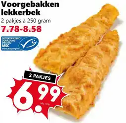 Coop Voorgebakken lekkerbek aanbieding