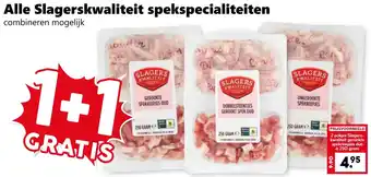 Coop Alle Slagerskwaliteit spekspecialiteiten aanbieding