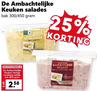 Coop De Ambachtelijke Keuken salades aanbieding