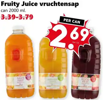 Coop Fruity Juice vruchtensap aanbieding