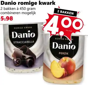 Coop Danio romige kwark aanbieding