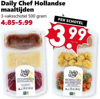 Coop Daily Chef Hollandse maaltijden aanbieding