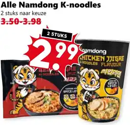 Coop Alle Namdong K-noodles aanbieding