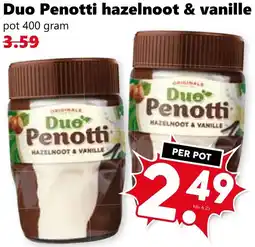 Coop Duo Penotti hazelnoot & vanille aanbieding