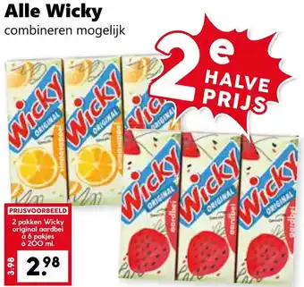 Coop Alle Wicky aanbieding
