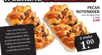 Coop Pecan notenkoek aanbieding