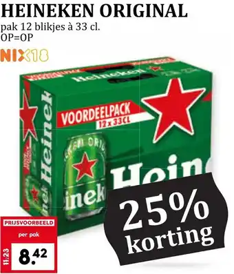 Coop Heineken original aanbieding