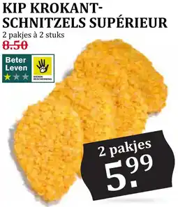 Coop Kip krokant schnitzels supérieur aanbieding