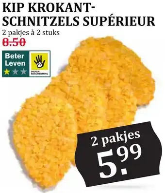 Coop Kip krokant schnitzels supérieur aanbieding