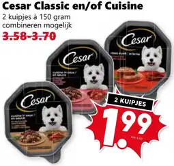 Coop Cesar Classic en/of Cuisine aanbieding