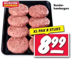 Nettorama Runder- hamburgers aanbieding