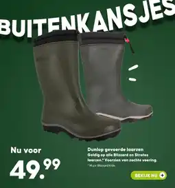 Pets Place Dunlop gevoerde laarzen aanbieding