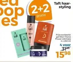 Trekpleister Taft haar- styling aanbieding