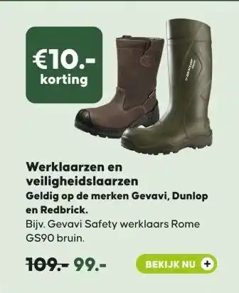 Pets Place Werklaarzen en veiligheidslaarzen aanbieding