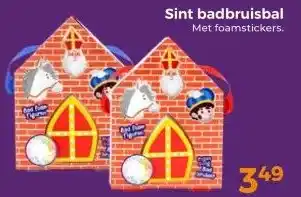 Trekpleister Sint badbruisbal aanbieding