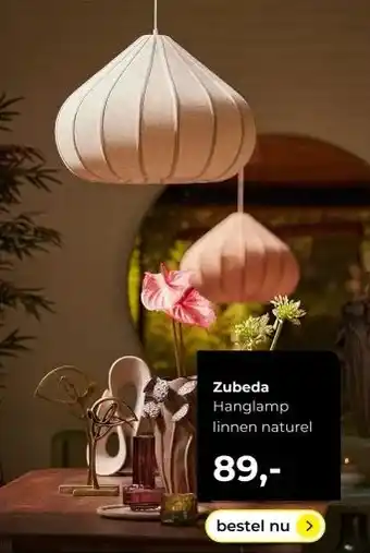 Lampidee Zubeda aanbieding