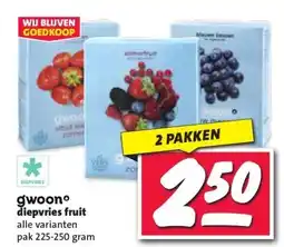 Nettorama gwoonº diepvries fruit aanbieding