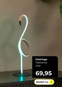Lampidee Flamingo aanbieding