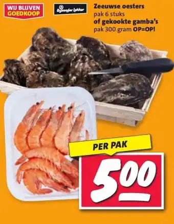 Nettorama Zeeuwse oesters aanbieding