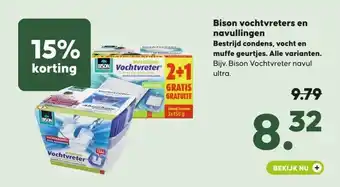 Pets Place Bison vochtvreters en navullingen aanbieding