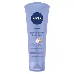Kruidvat NIVEA Smooth Hands & Nail Care Handcrème aanbieding