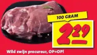 Nettorama Wild zwijn procureur aanbieding