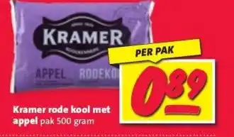 Nettorama Kramer rode kool met appel aanbieding