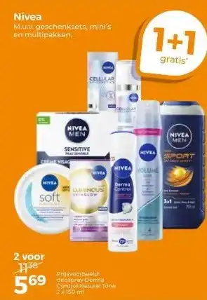 Trekpleister Nivea aanbieding