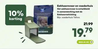 Pets Place Eekhoornvoer en voederhuis aanbieding