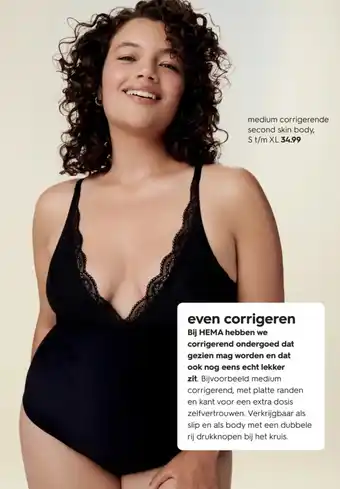 HEMA Medium corrigerende second skin body aanbieding