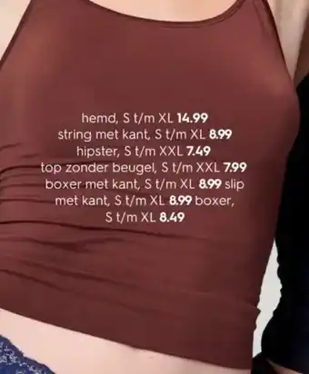 HEMA Hemd aanbieding