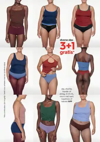 HEMA Slip, shortie, hipster of string aanbieding