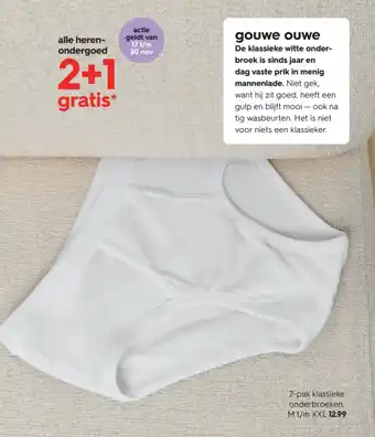 HEMA Klassieke onderbroeken aanbieding