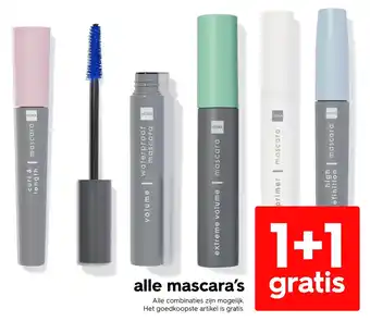 HEMA Alle mascara's aanbieding